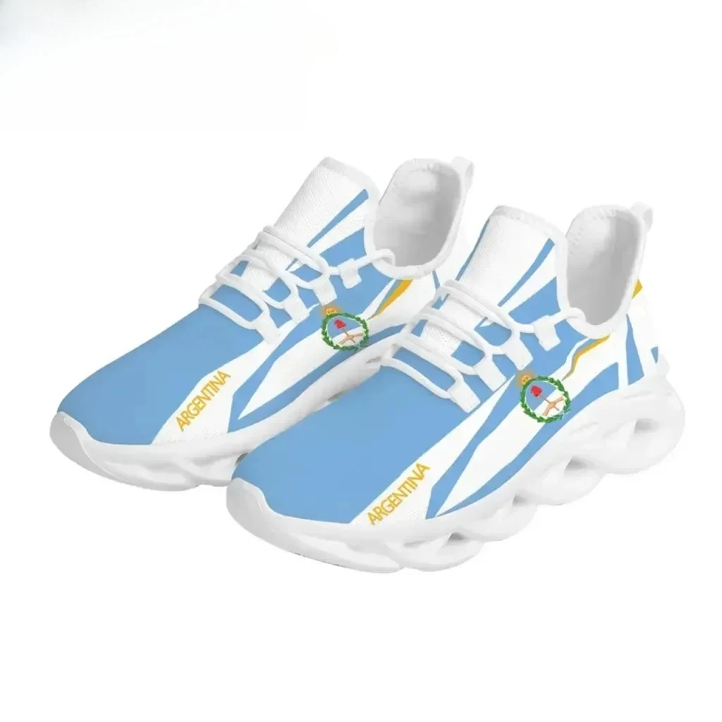 Men'S Shoes Liberty - Sepatu Kasual Desain Bendera Argentina, Motif
