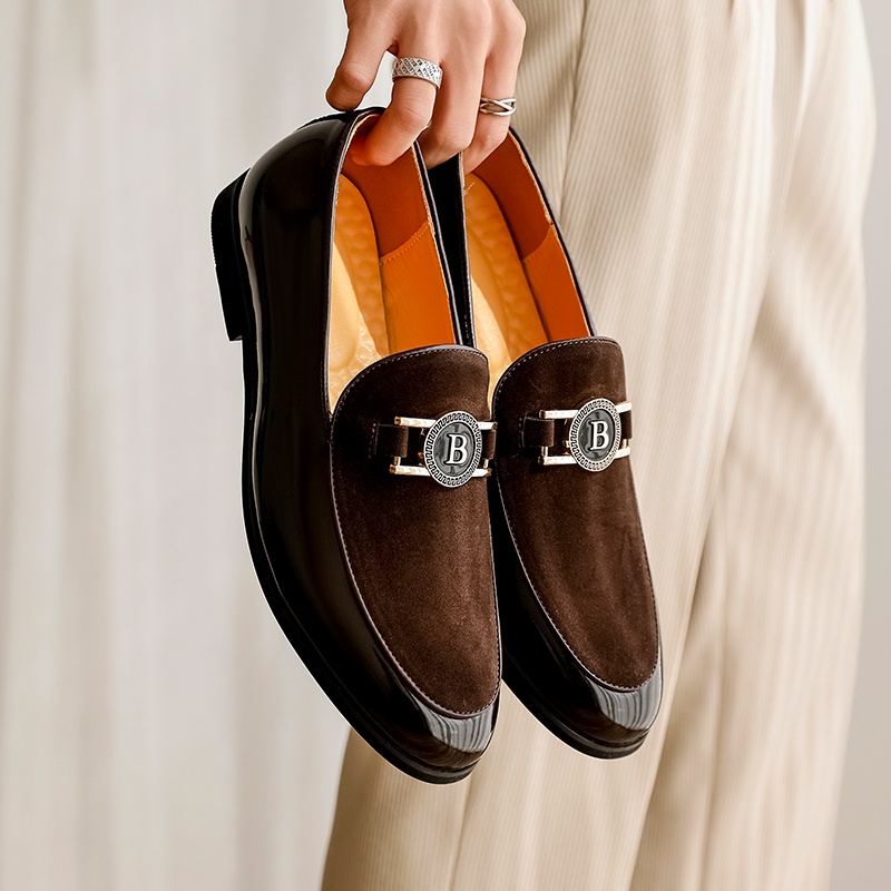 Men'S Shoes Hey Dude - Sepatu Loafer Desainer Cokelat Musim Panas