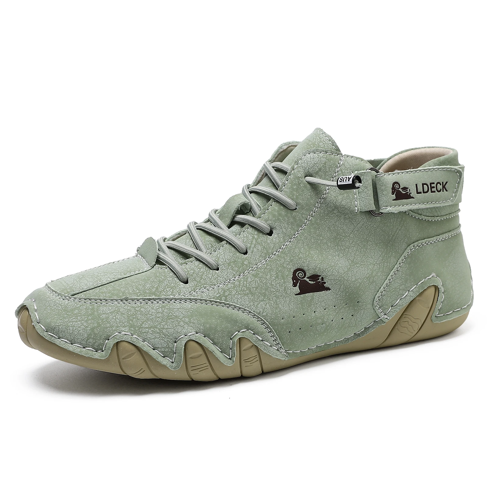 Men'S Shoes Hey Dude - Sepatu Kulit Pria, Sepatu Bot Pergelangan