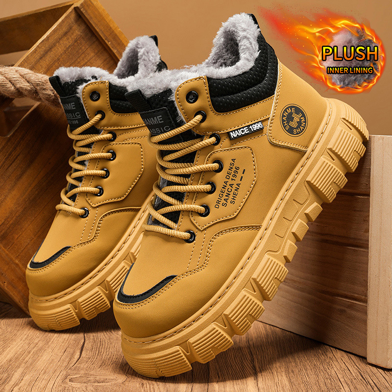 Men'S Shoes Increase Height - Sepatu Bot Pria Model Tinggi Berbahan