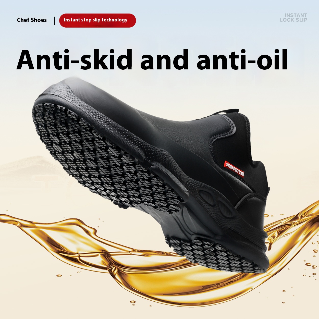 Shevalues Sepatu Koki Pria Bak - Men'S Shoes Water Resistant ulasan dan harga