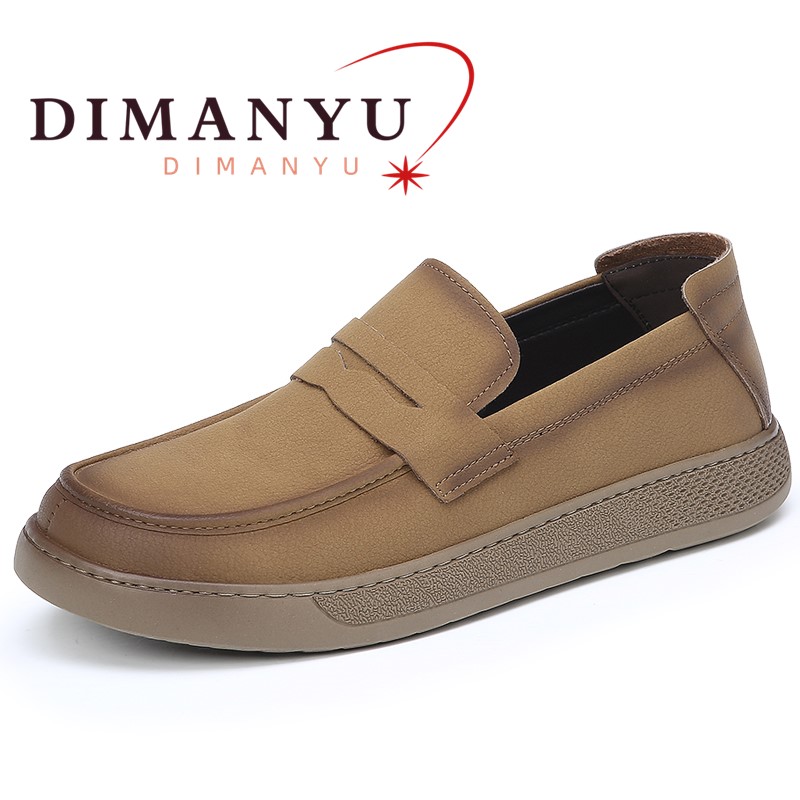 DIMANYU Sepatu Kulit Asli Kasu - Men'S Shoes Hey Dude ulasan dan harga