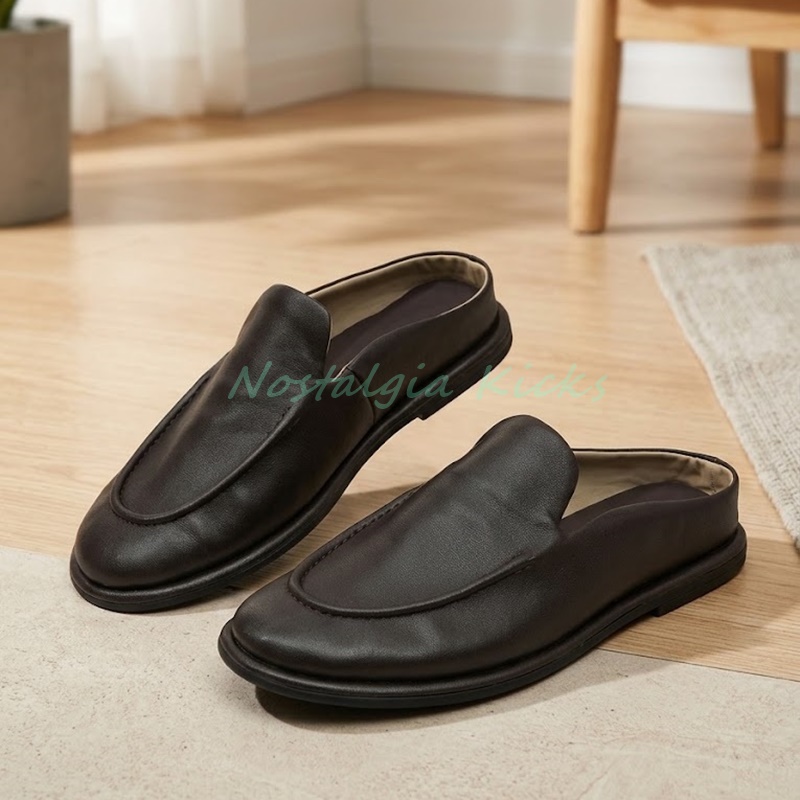 Sepatu Mules Kulit Pria, Model - Men'S Shoes Smart ulasan dan harga