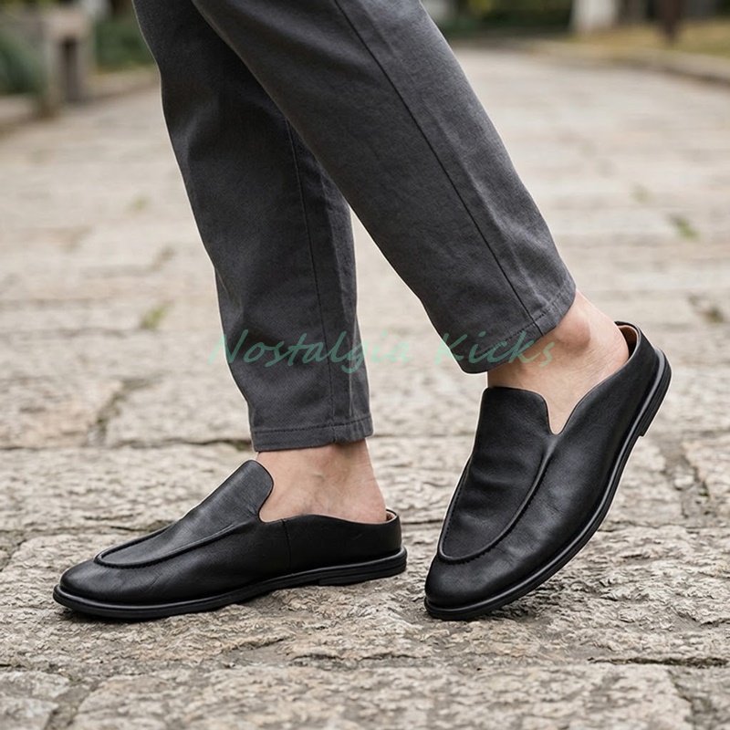 Sepatu Mules Kulit Pria, Model - Men'S Shoes Smart ulasan dan harga