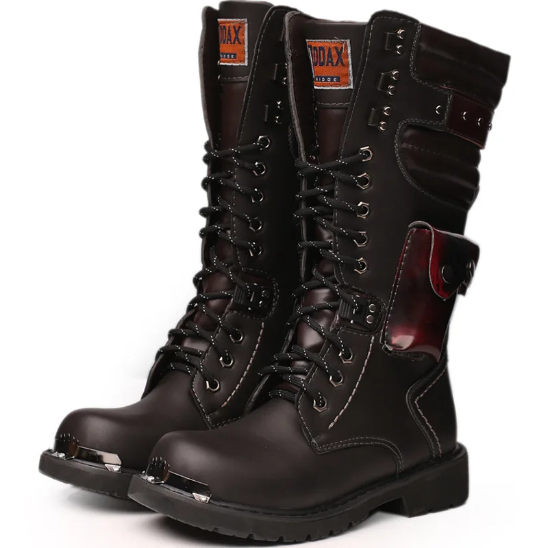 Sepatu Bot Kulit Setinggi Lutu - Men'S Shoes Hey Dude ulasan dan harga