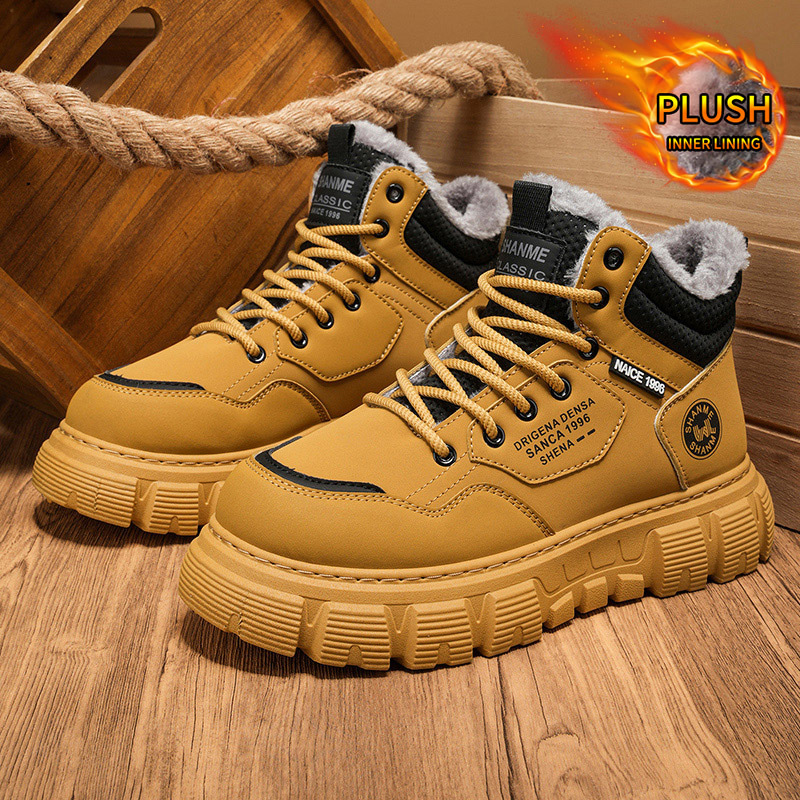 Sepatu Bot Pria Model Tinggi B - Men'S Shoes Increase Height ulasan dan harga