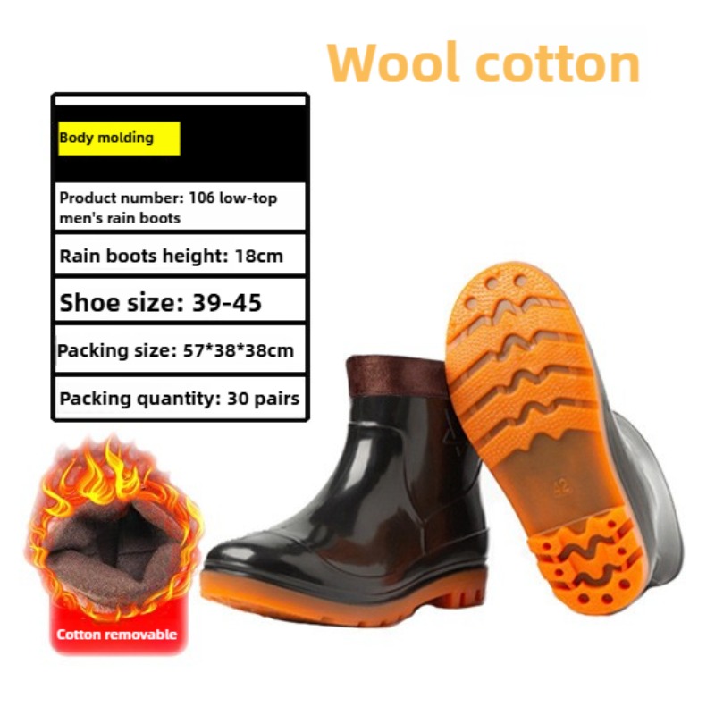 Sepatu Keselamatan PVC Pria Se - Men'S Shoes Water Resistant ulasan dan harga